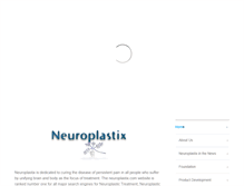 Tablet Screenshot of neuroplastix.com
